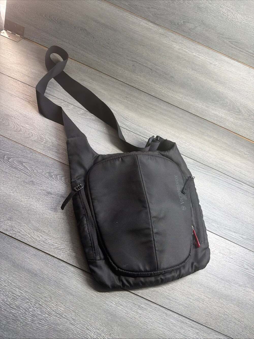 Victorinox Black Crossbody Sling Bag